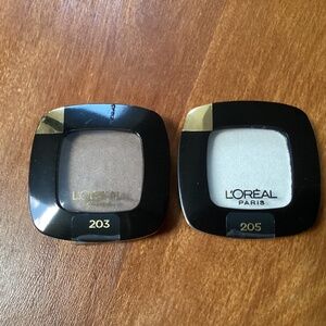 Loreal Paris Colour Riche EyeShadow Bundle of 2 NEW 203 & 205 3.5 g/0.12 oz